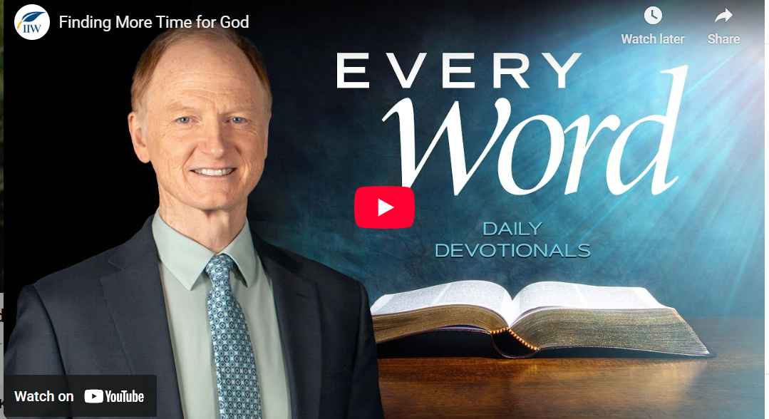 Finding More Time for God